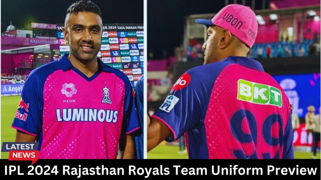 IPL 2024 Rajasthan Royals Team Uniform Preview