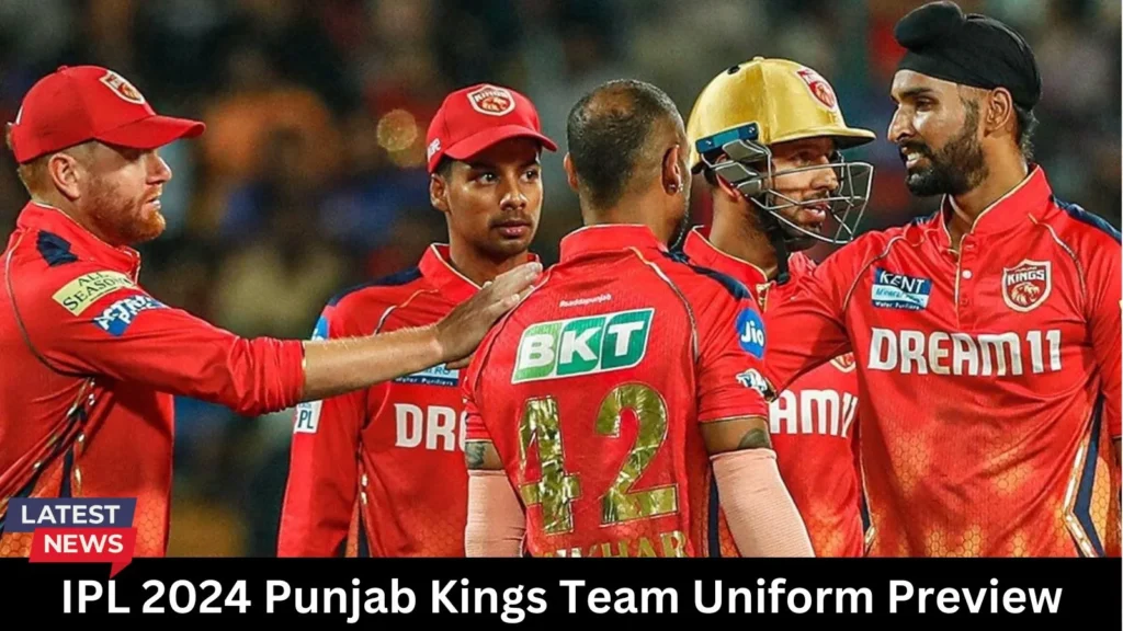 Punjab Kings Team Uniform Preview